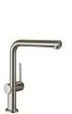 Hansgrohe-HG-Talis-M54-Einhebel-Kuechenmischer-270-Niederdruck-offene-Warmwasserbereiter-1jet-Edelstahl-Finish-72859800 gallery number 1